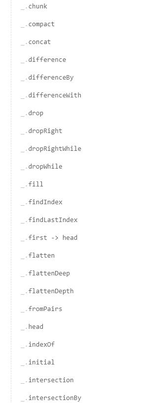 一致性、模块化、高性能的JavaScript实用工具库