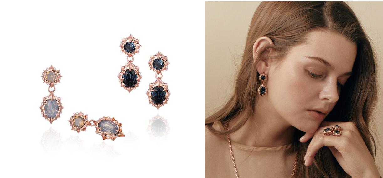 2019流行珠宝搭配,同色系搭配更显高级感珠宝