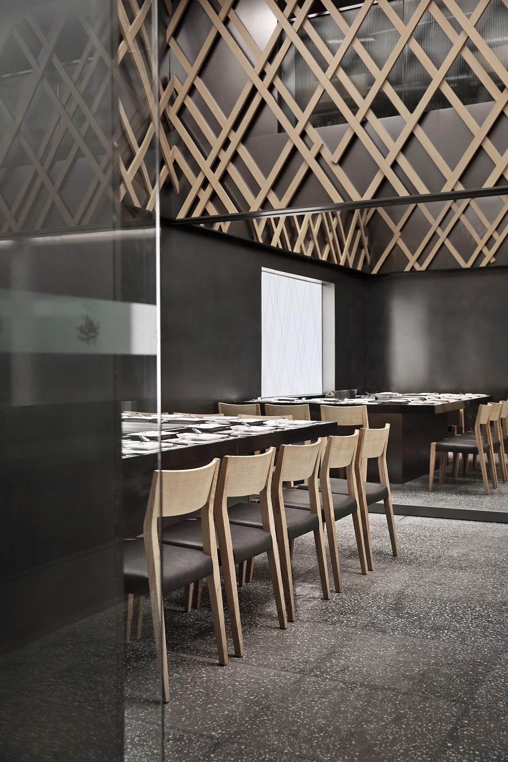 设计案例极简侘寂风,设计案例分享新中式极简