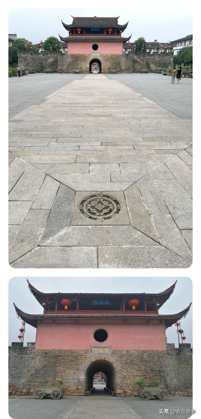 长汀县古街印象土特产,长汀古城异域风情