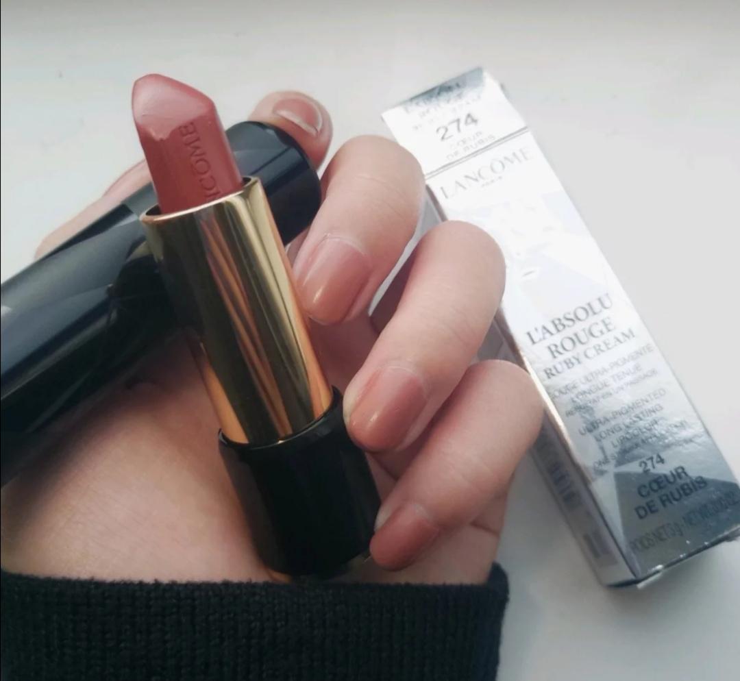兰蔻唇釉288和274哪个适合深唇,兰蔻274口红和唇釉