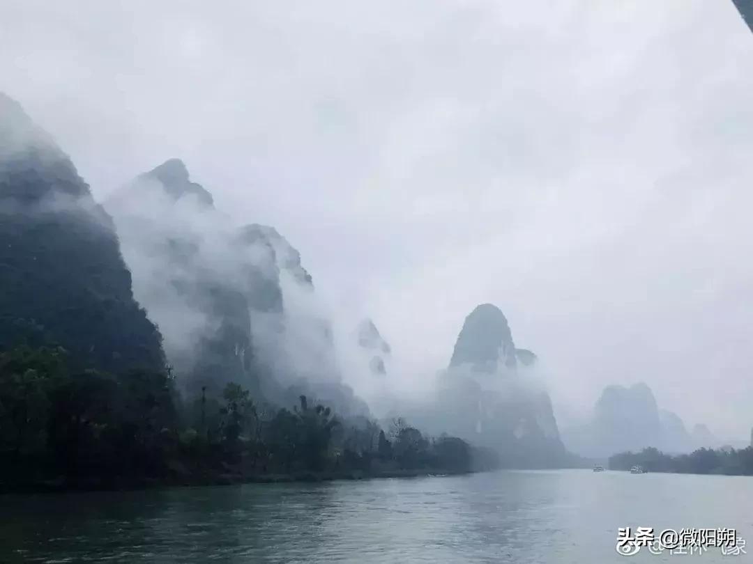 惊艳！一场大雾让漓江美成仙境！