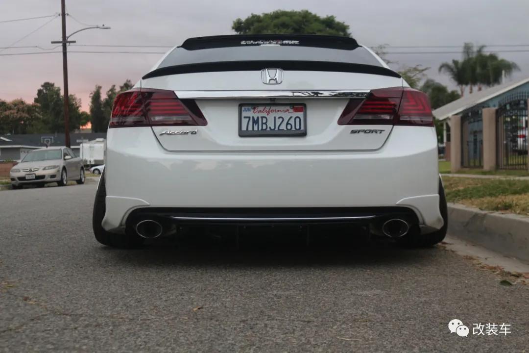 ​嫌代步用的九代雅阁太平淡，换上气动后秒变街头最帅姿态*党**