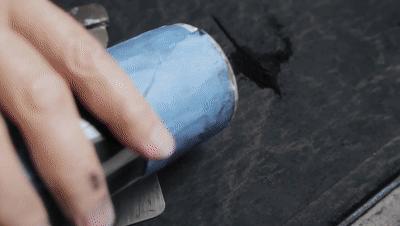 老奶奶绘画出神入化,老奶奶画渐变画