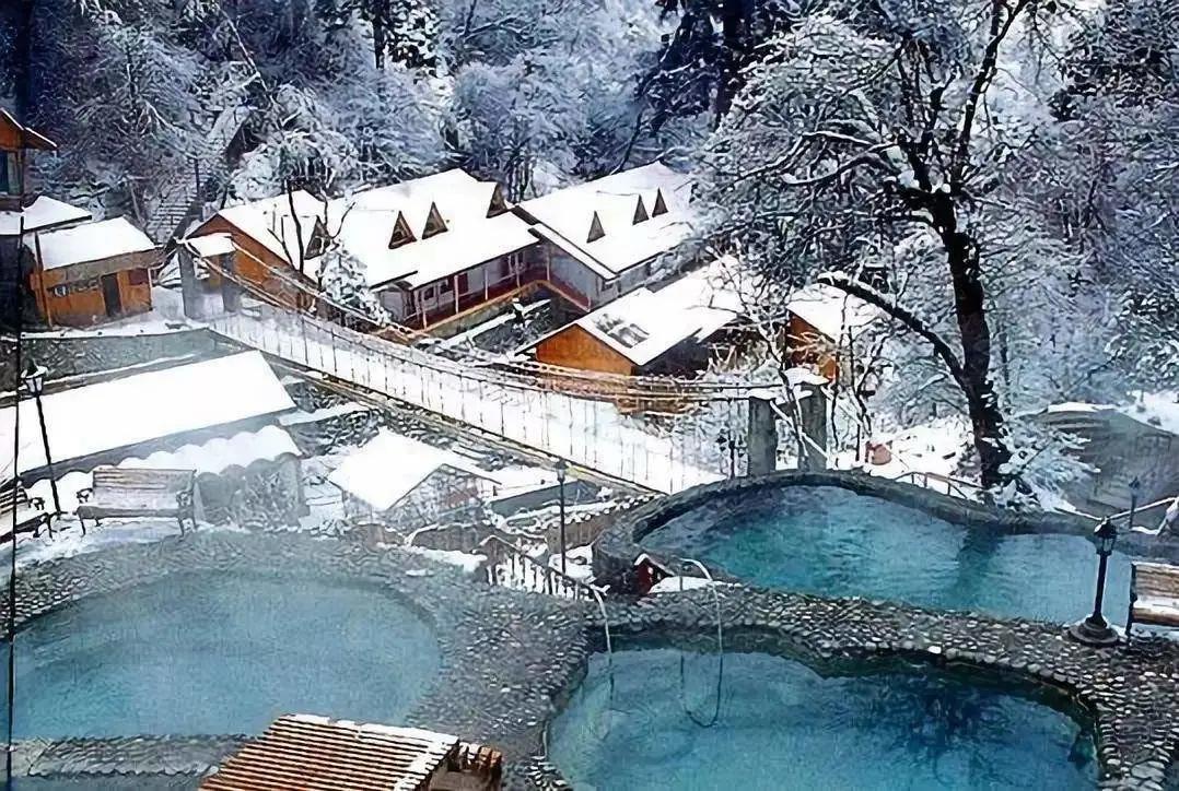 川西泡温泉看雪景,川西自驾游玩2天2夜加温泉12月份