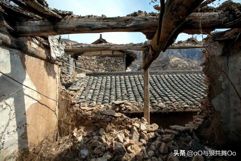 盂县大汖古村最近视频,盂县大汖古村落