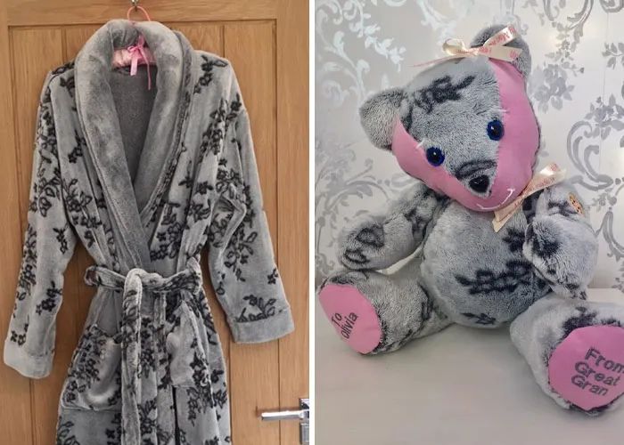 她可以将任何衣服,变成小熊公仔,可爱的外表下,蕴藏深意