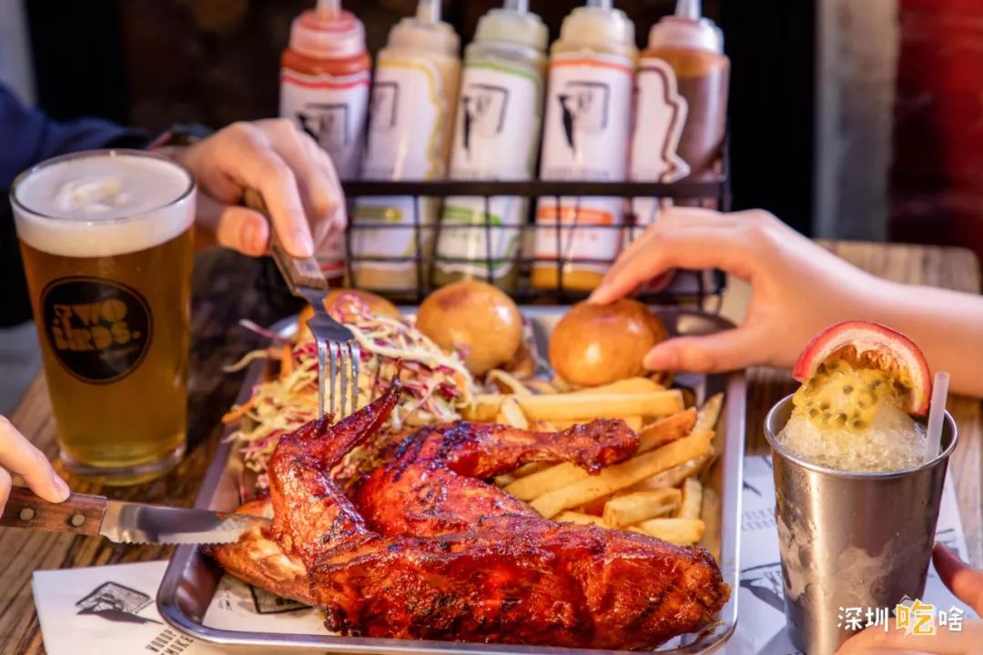 给个鸡会!深圳唯①“美式烧烤”,要请你吃一年的鸡