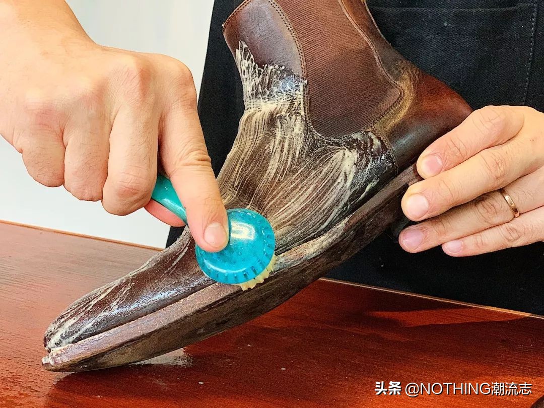马腾皮靴护理,皮靴护理