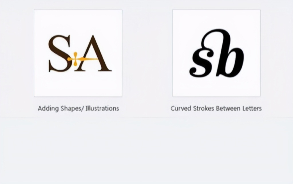 2个英文logo设计的思路和方法,5个英文字母logo设计技巧