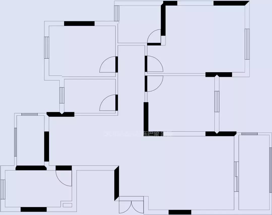100㎡以上基础户型需要怎样的设计能达到完美呢？我们来看一下~