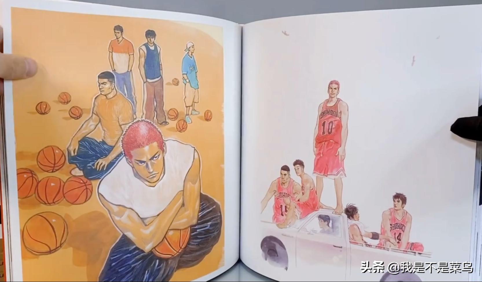 灌篮高手电影人物画像井上雄彦,灌篮高手大电影井上雄彦插画