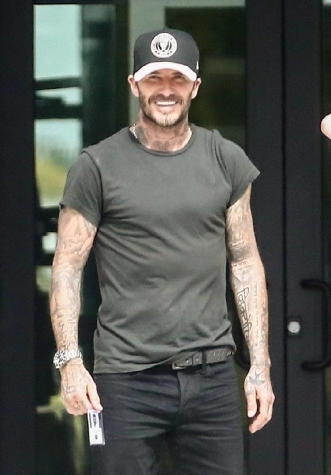 贝克汉姆二儿子有多会穿,贝克汉姆重返赛场