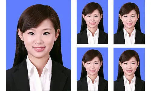 一寸白底证件照制作,二寸证件照制作尺寸