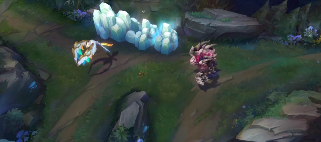 lol冰鸟神凰炫彩皮肤特效展示,lol十周年凤凰皮肤回城特效