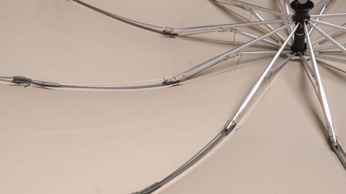 折叠反向伞带手电筒,伞自动折叠照明