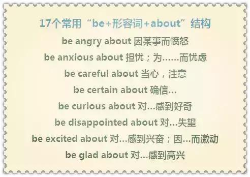 be短语分类汇总,be句型知识点总结