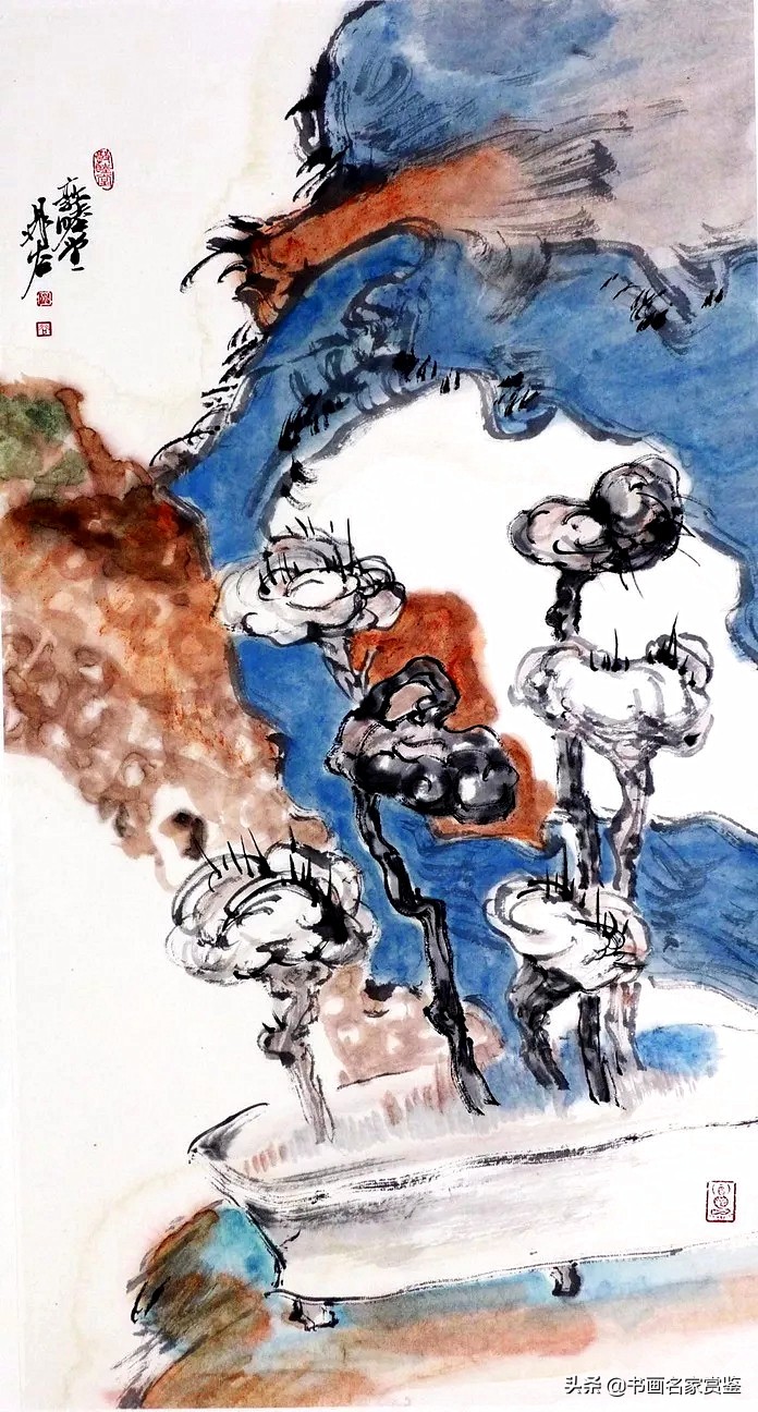 灵芝九折楚莲醉，翾风一叹梁庭秋——晁谷先生笔下的灵芝入画