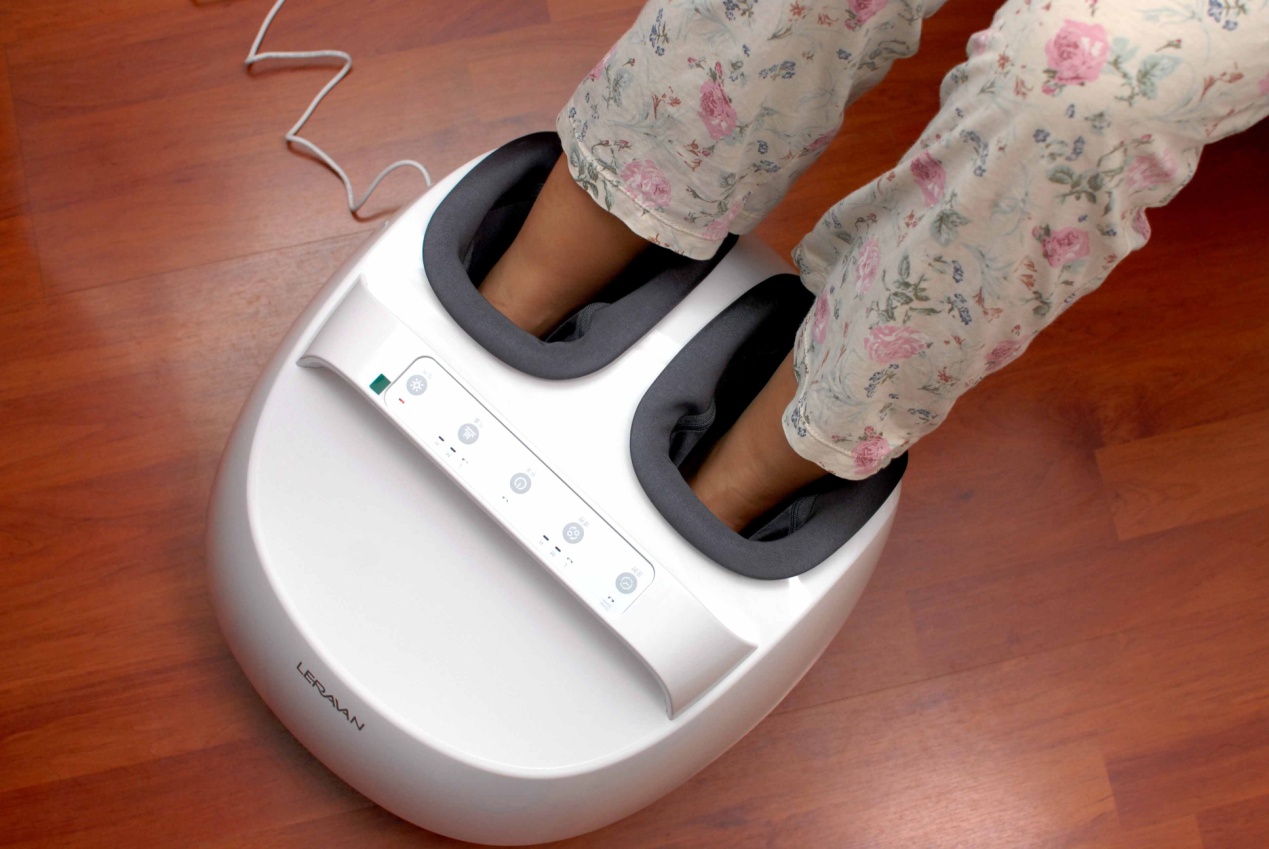 乐伽脚部按摩仪,不用脱鞋的足疗理疗仪