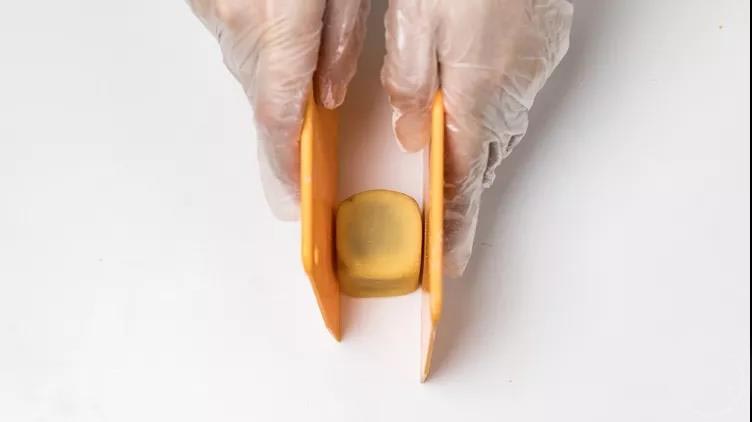 打卡网红仙豆糕香甜软糯的真好吃,网红糕点仙豆糕