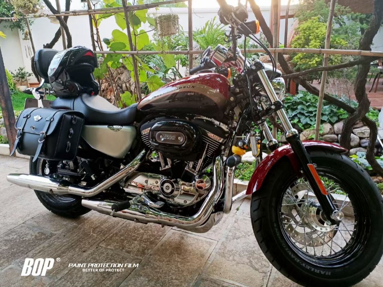 哈雷戴维森复古1200cc,哈雷戴维森1200custom定制版改装