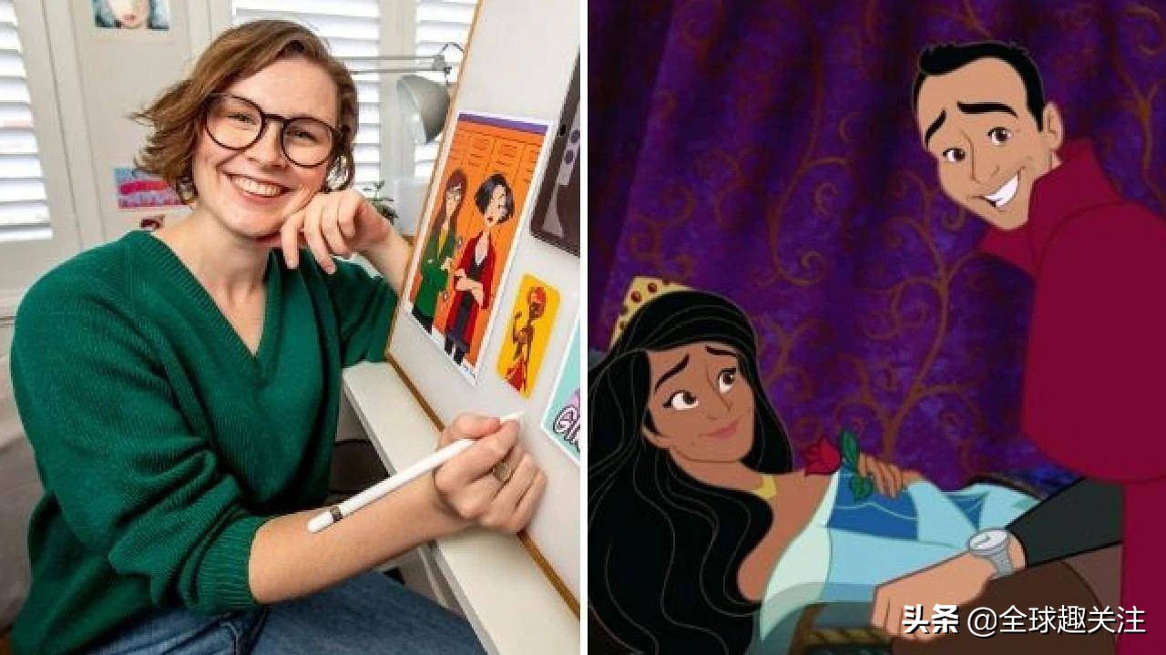 美国小哥为求婚高中初恋爆改迪士尼动画!500万网友甜哭齐送祝福