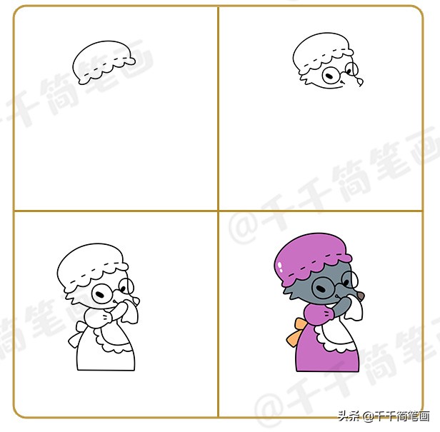 关于童话故事的手抄报简笔画,童话故事简笔画儿童视频