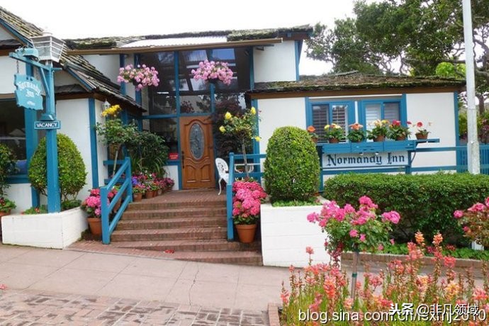 加州卡梅尔小镇,加州卡梅尔海景别墅