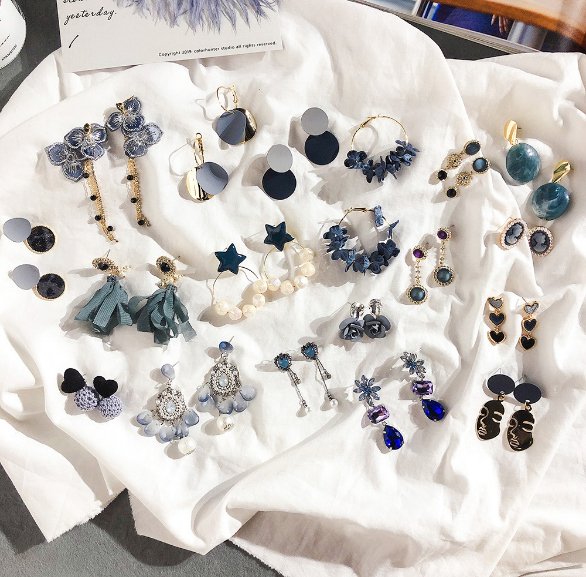 冬季单品耳环怎么搭配,春夏百搭精致耳环