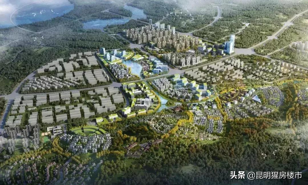 滇池南岸未来5年房价,相隔一条街房价差3000一平方