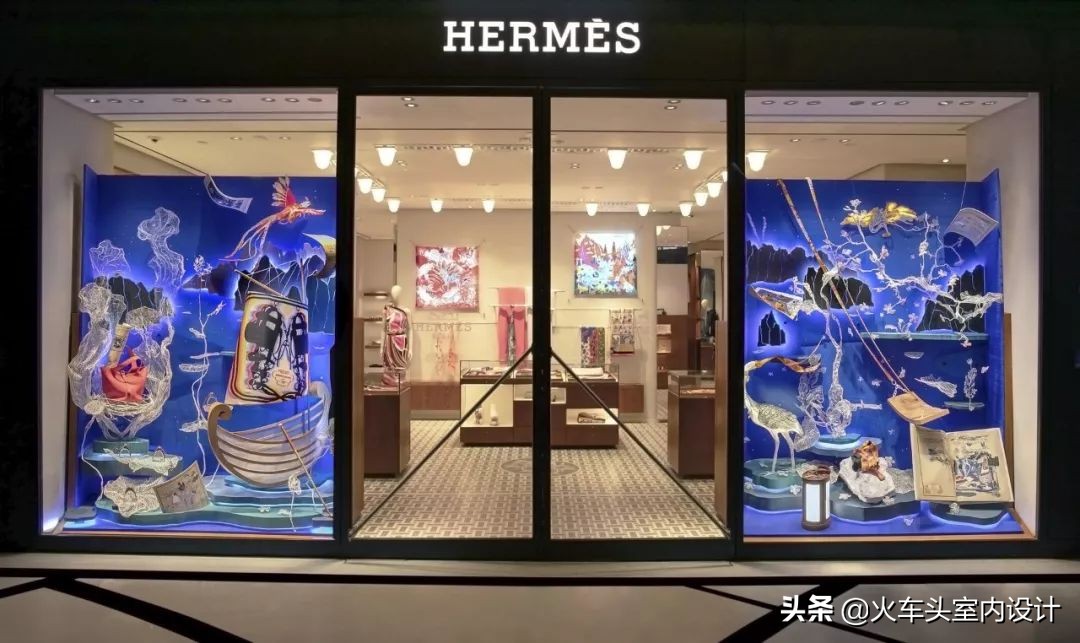 爱马仕2023橱窗设计最新款,爱马仕2022橱窗设计效果图