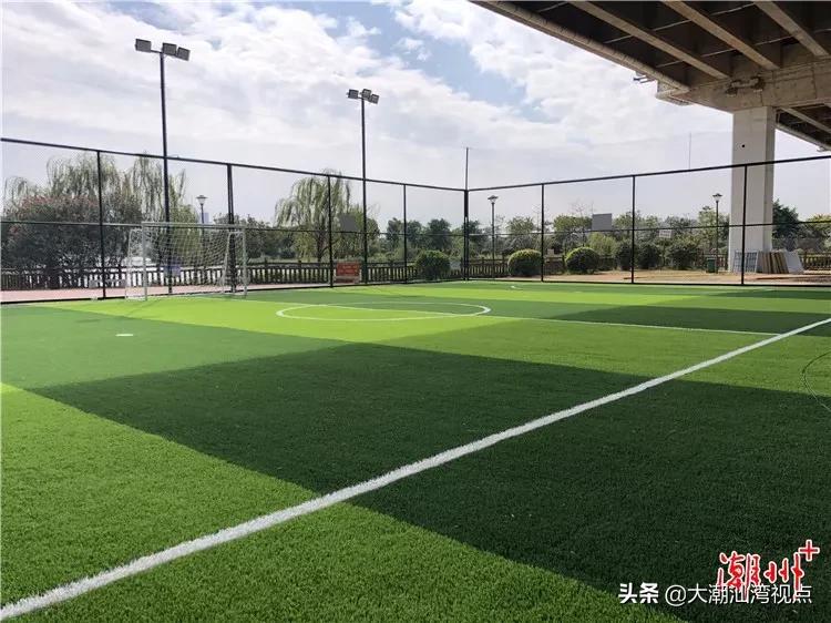潮州金山大桥湿地公园,金山湖公园足球场免费开放