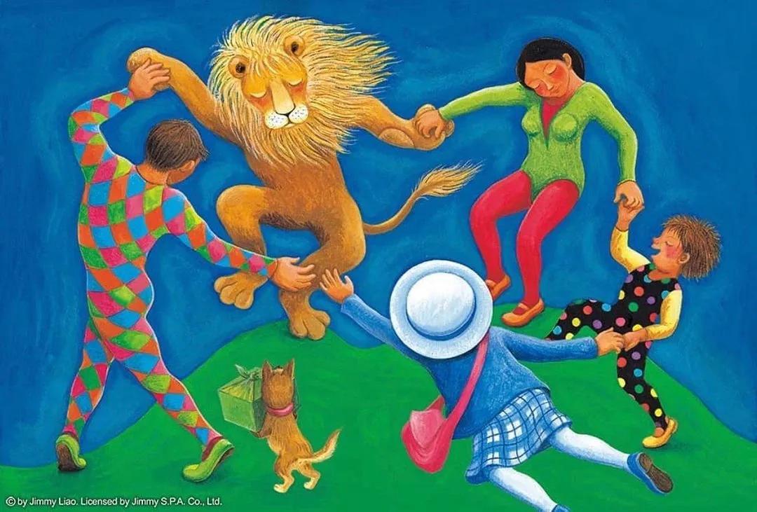 幾米让我们一起做片刻的美梦吧