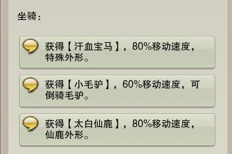 剑网3最新隐藏任务,剑网3遗失的美好汗血宝马