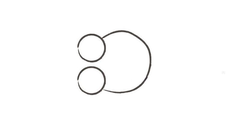 儿童画画教学简单3-5岁金鱼,新手画小金鱼入门基础教程