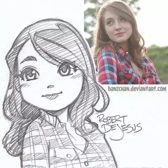 卡通漫画人物手绘简单又漂亮,古风漫画人物怎么画简单漂亮