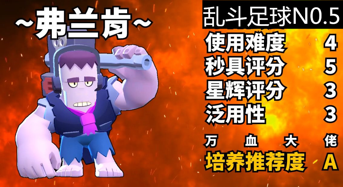 荒野乱斗足球模式最强英雄排行榜,荒野乱斗综合实力对比