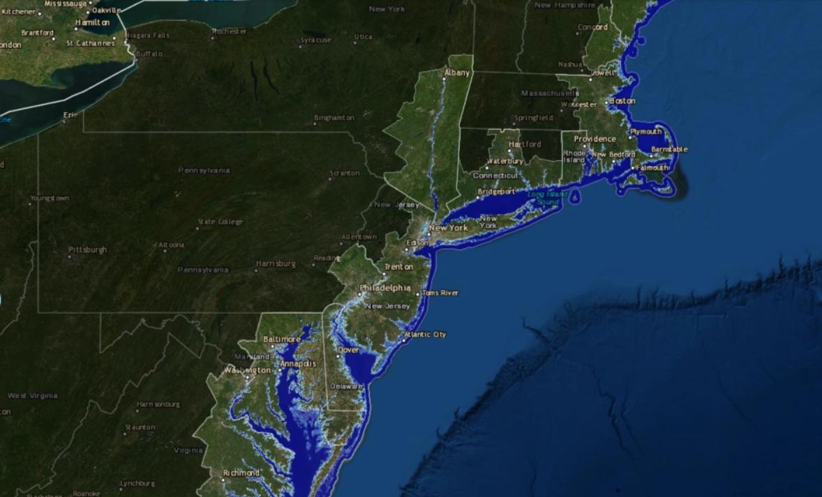 1米左右就波及上海纽约？科学家警告，海平面上升速度提高25%
