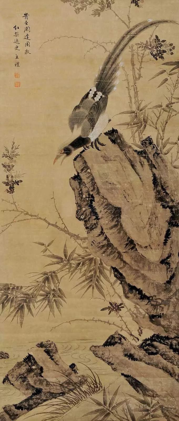 潘天寿100幅花鸟画欣赏 (潘天寿写意花鸟画要义)