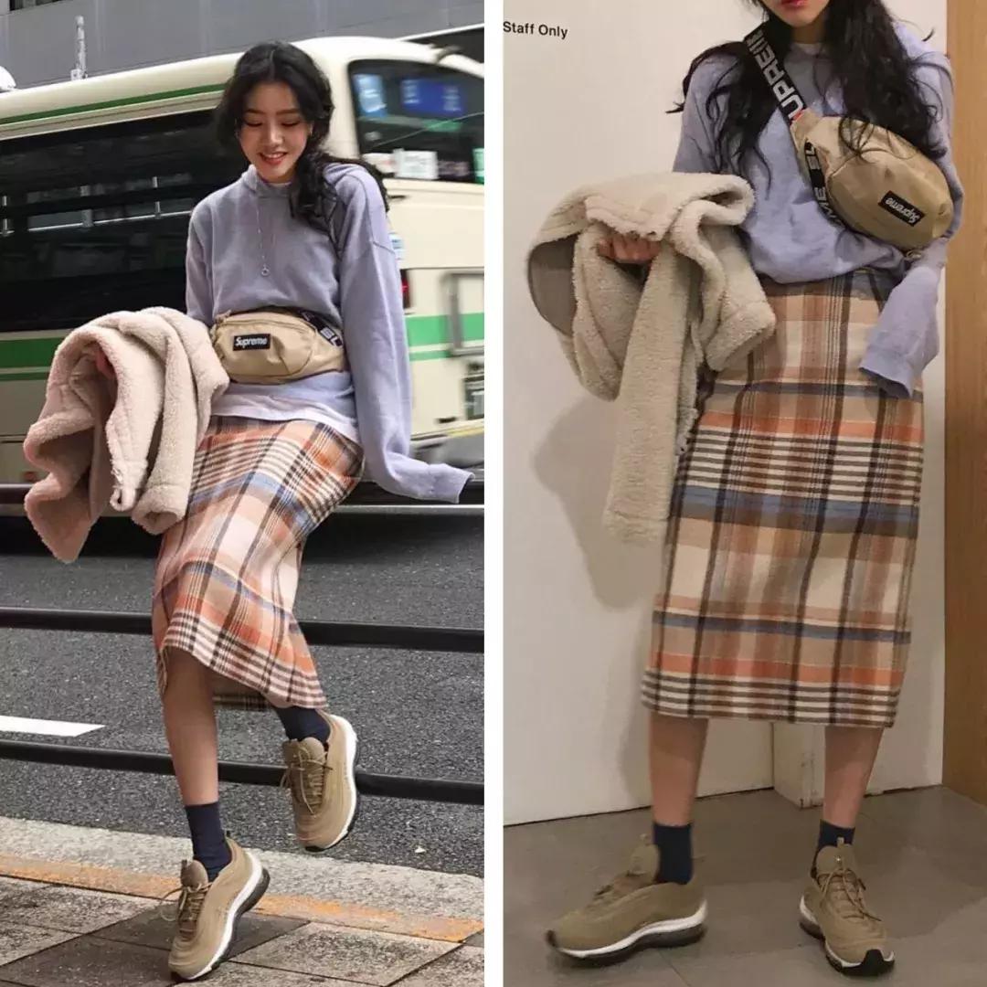 韩国小姐姐九分裤穿搭冬季,小姐姐的穿法你学会了吗