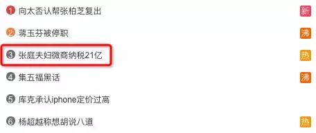 张庭公司纳税21亿怎么回事,张庭赚20亿是真的吗