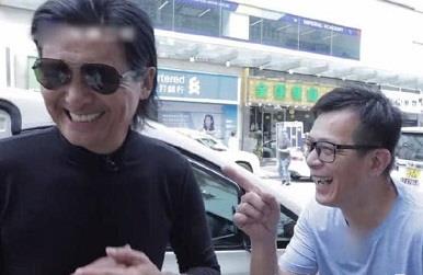 周润发谭咏麟爬山图片,周润发与谭咏麟同框