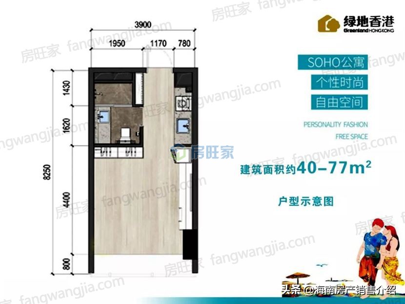 绿地新海岸,海口绿地新海岸智慧公寓