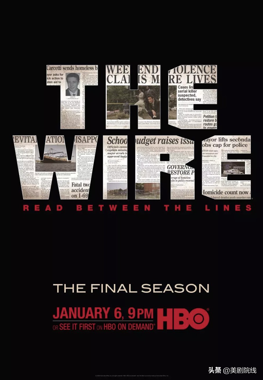 hbo十部顶级神作9.5评分美剧,hbo出品的经典剧集