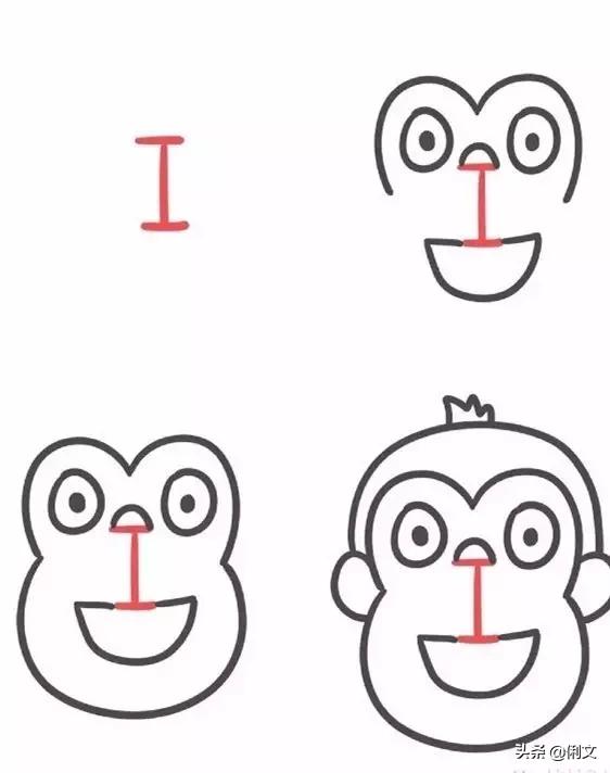 简笔画用字母m画一辆自行车,创意字母简笔画启蒙