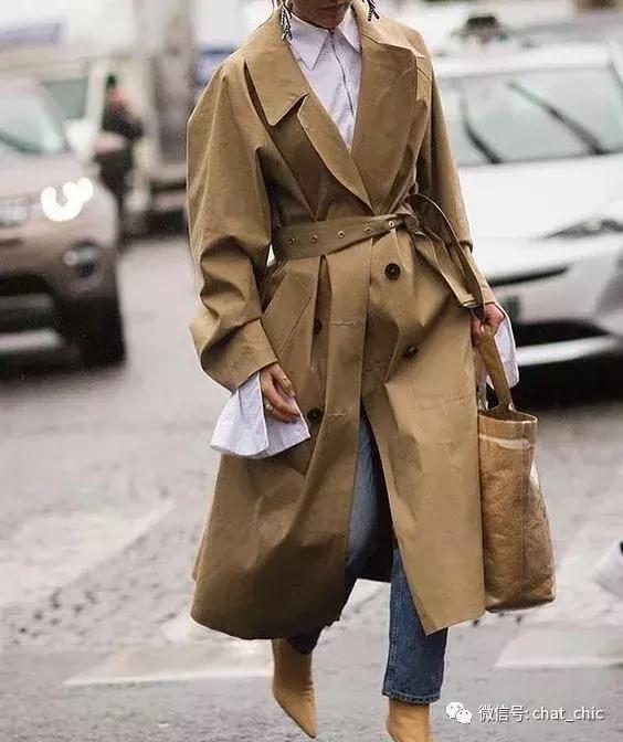 风衣腰带系法让你穿风衣更加帅气,拉高腰线的腰带