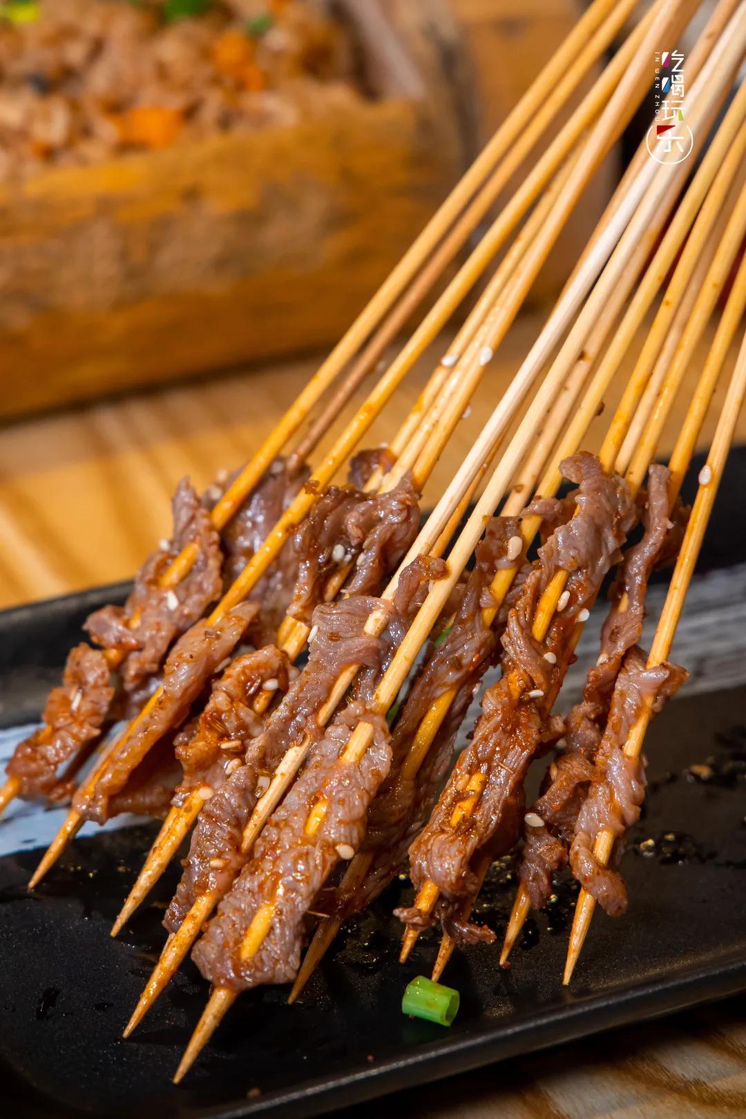 温州商城深夜烧烤,温州烧烤撸串