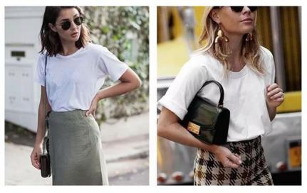 白t夏天必备单品,夏季打底白t推荐