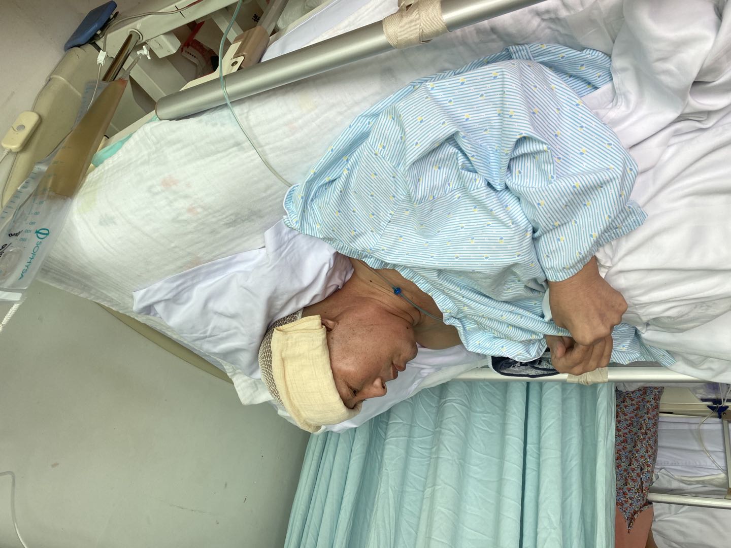 家中顶梁柱遭遇车祸，软性神经内镜除病痛