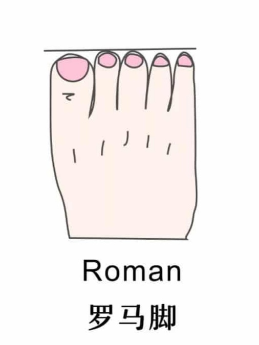 女性脚型有哪几种,脚型丑怎么才能变得好看点